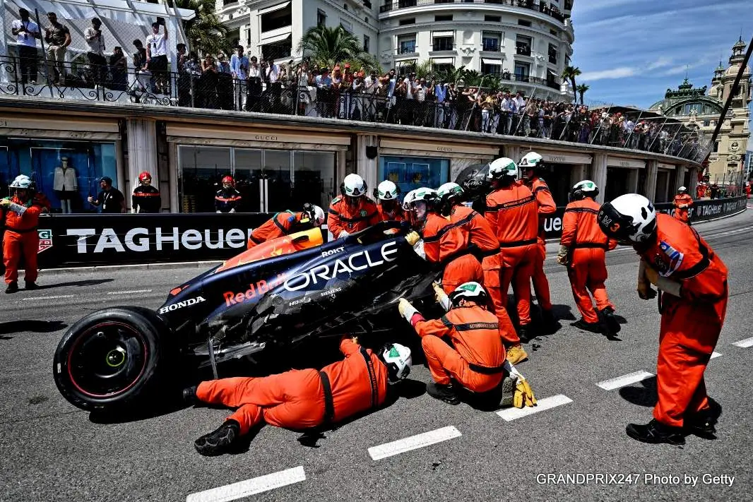 monacogp perez 10 crash marko