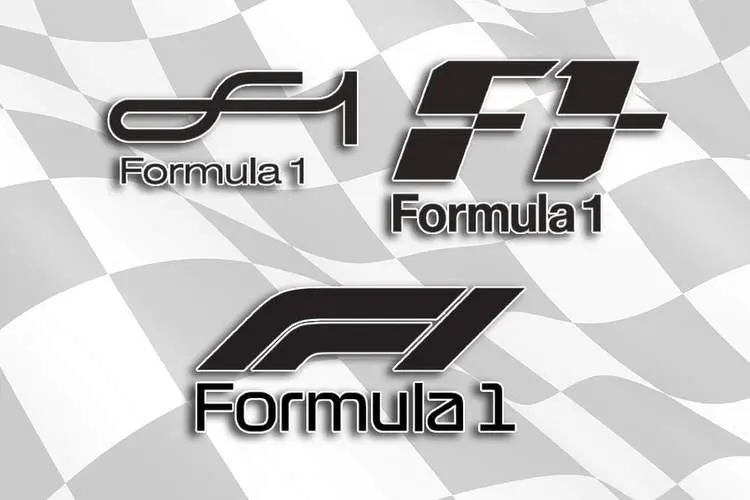 new f1 logos