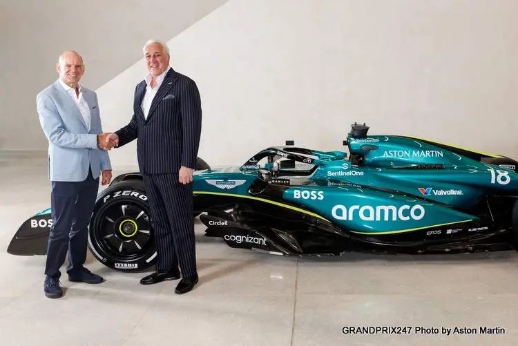 newey stroll aston martin 2 2024