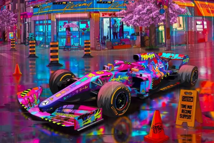 nft artwork cryptocurrencies mercedes 1