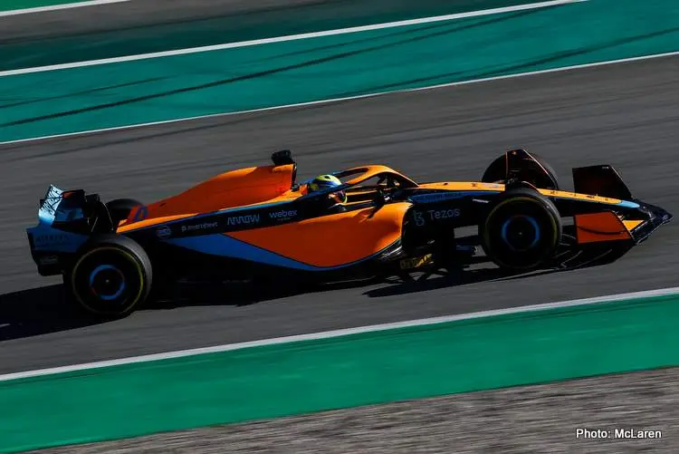 norris mcl36 shakedown 2022