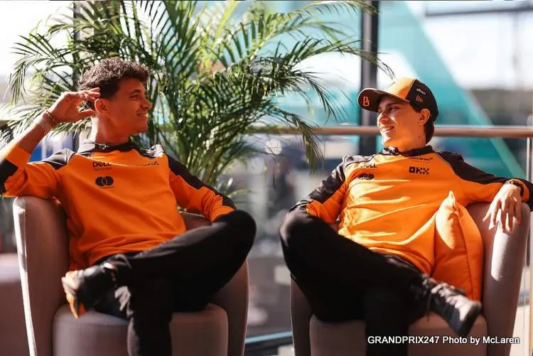 norris piastri mclaren 2025