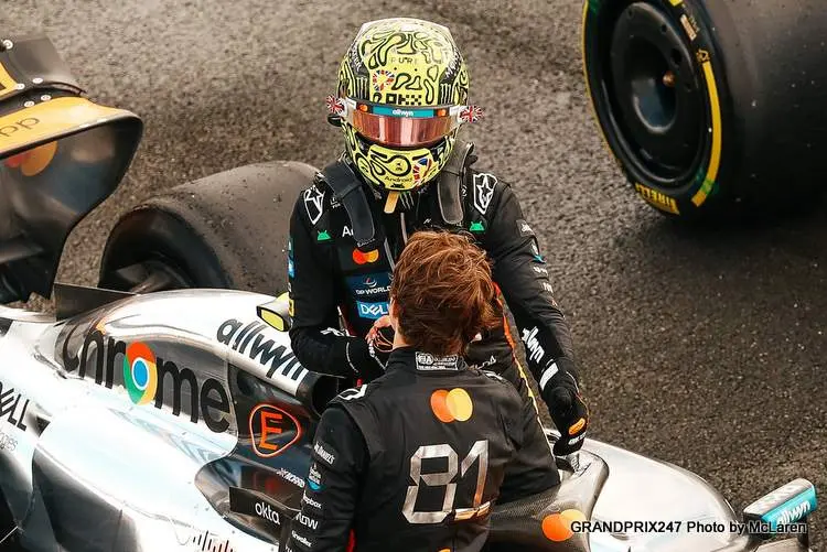 norris piastri silverstone 2025