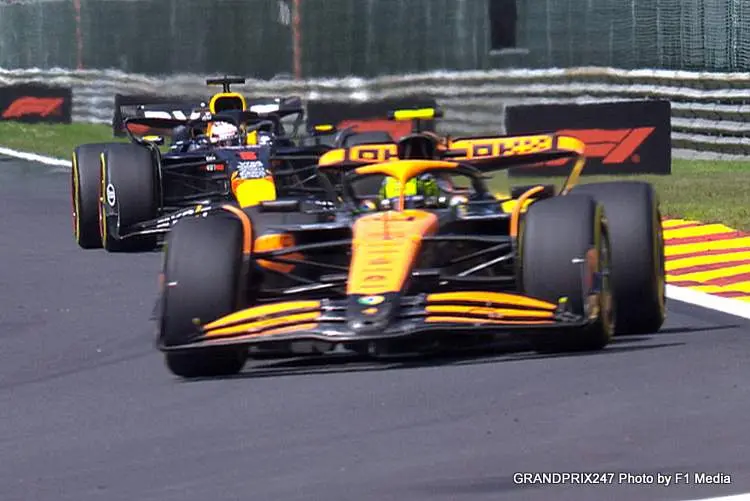 norris verstappen spa 2024