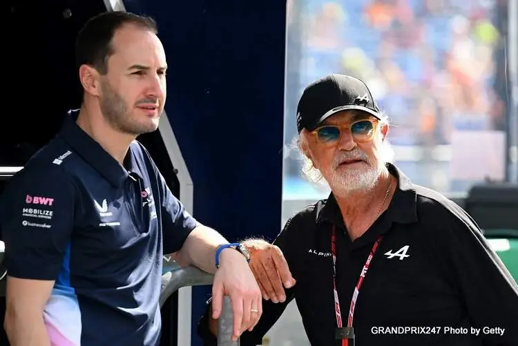 oakes briatore alpine 2025