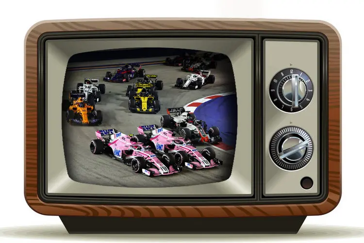 old tv f1