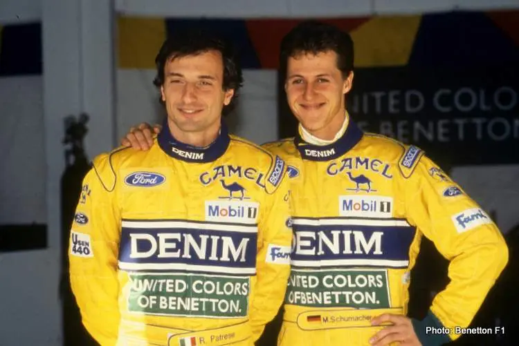 patrese schumacher f1