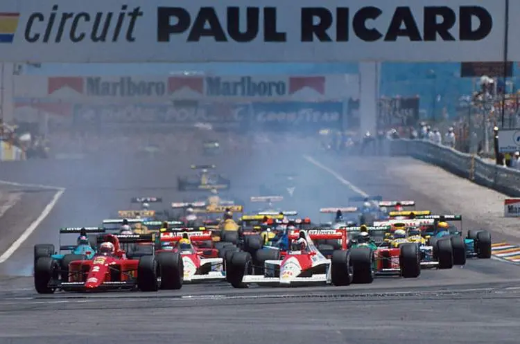 paul ricard 1990 french gp f1 27255631