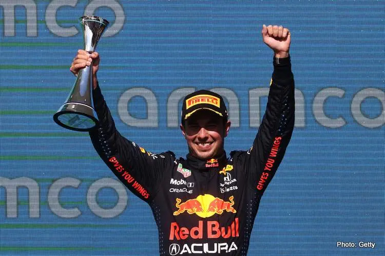 perez austin podium 2021