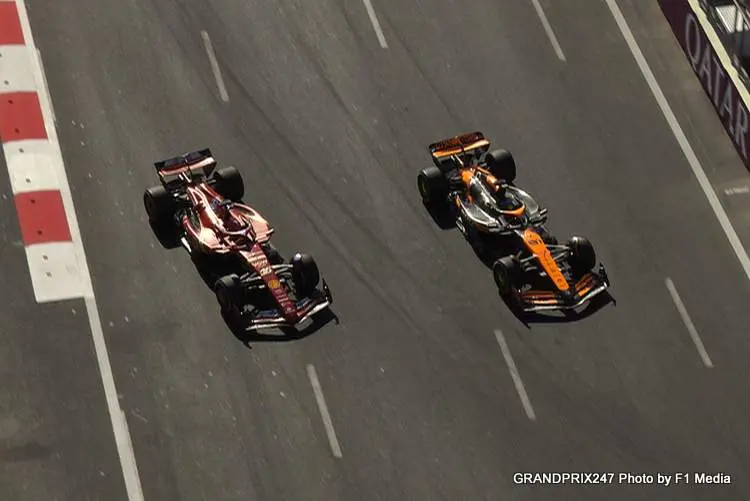piastri leclerc baku 2024