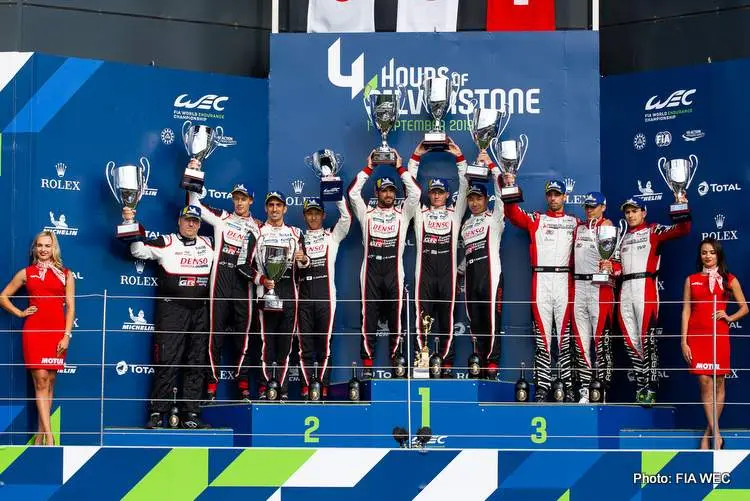 podium wec silverstone 2019