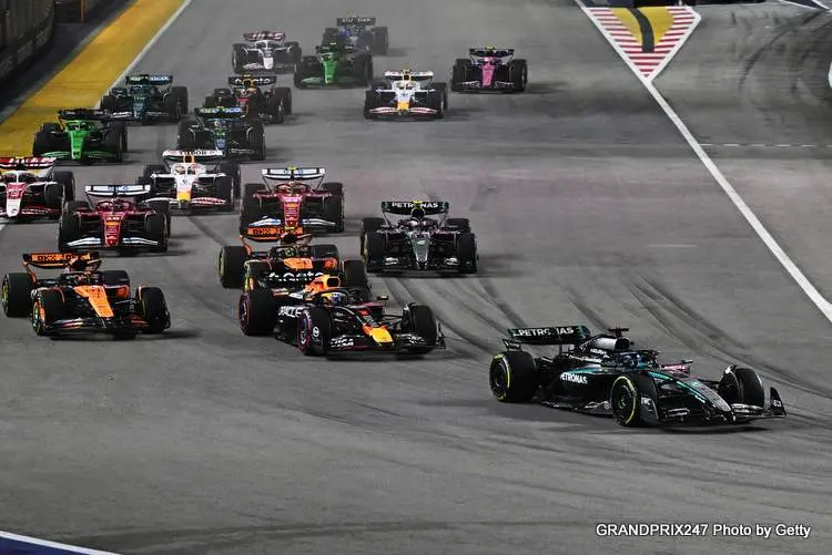 race start singapore 2025