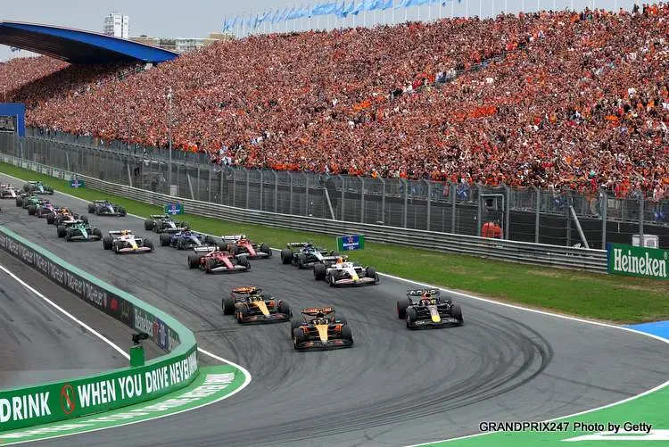 race start zandvoort 2 2025