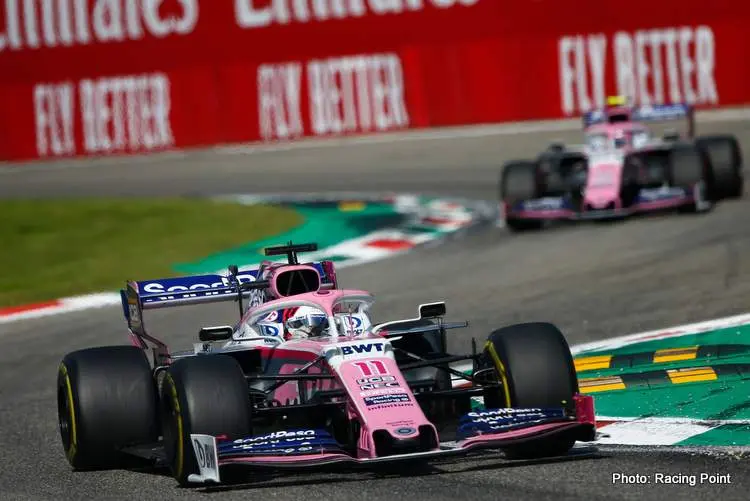 racing point perez stroll 2019