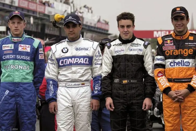 raikkonen alonso montoya bernoldi