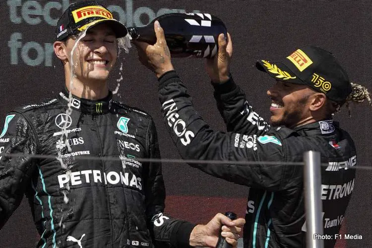 russell hamilton mercedes wolff faster better 2022 belgium prview
