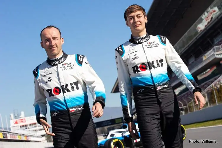 russell kubica williams 2019