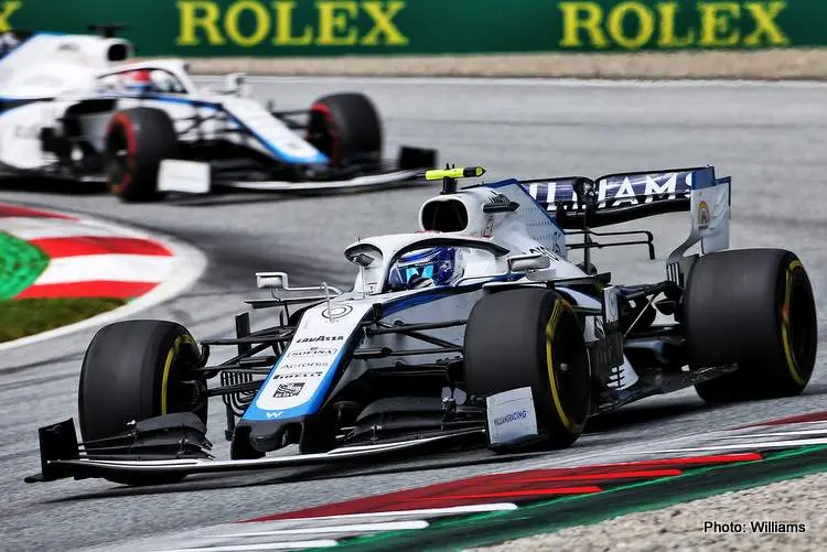 russell latifi styrian grand prix