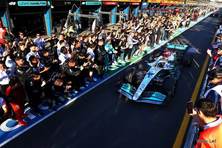 russell melbourne race 4 2022