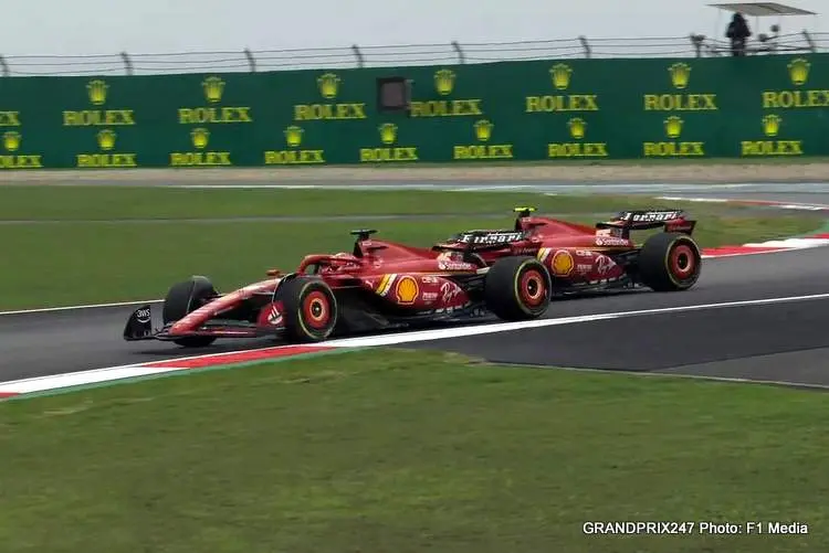 sainz leclerc china 2 2024