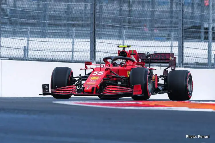 sainz sochi qualifying 2021