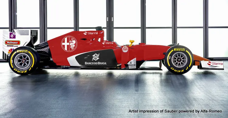 sauber alfa romeo 002