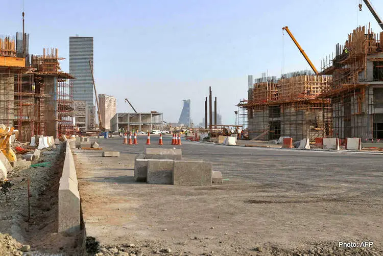 saudi grand prix construction