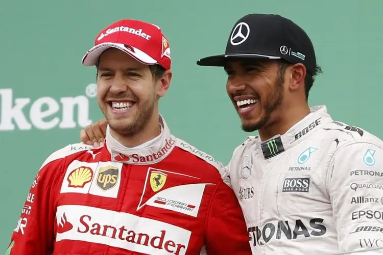 sebastian vettel lewis hamilton