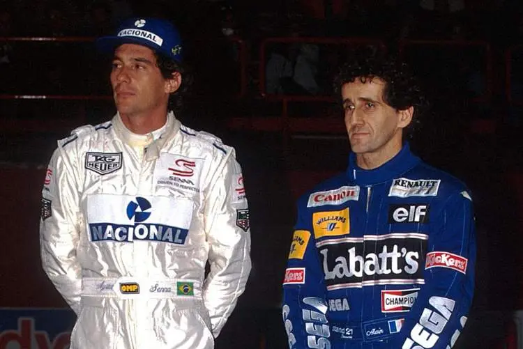 senna prost karting