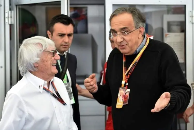 sergio marchionne bernie ecclestone