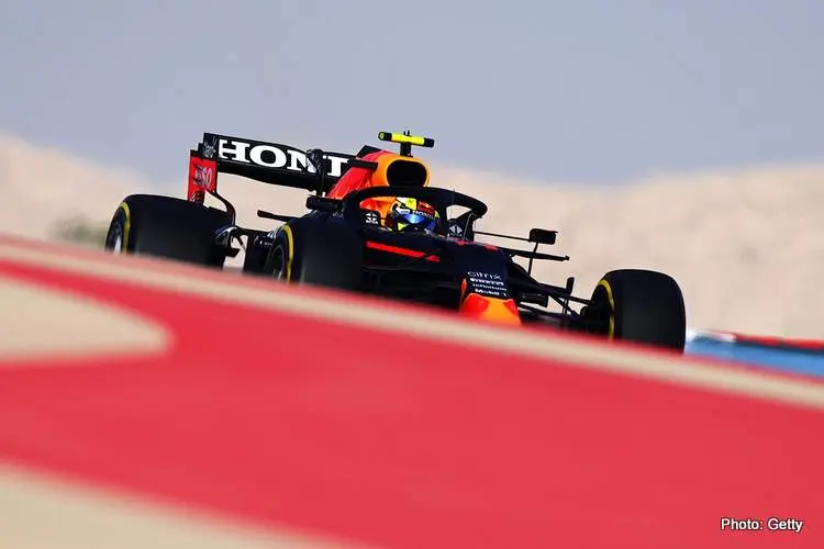 sergio perez bahrain test day 3