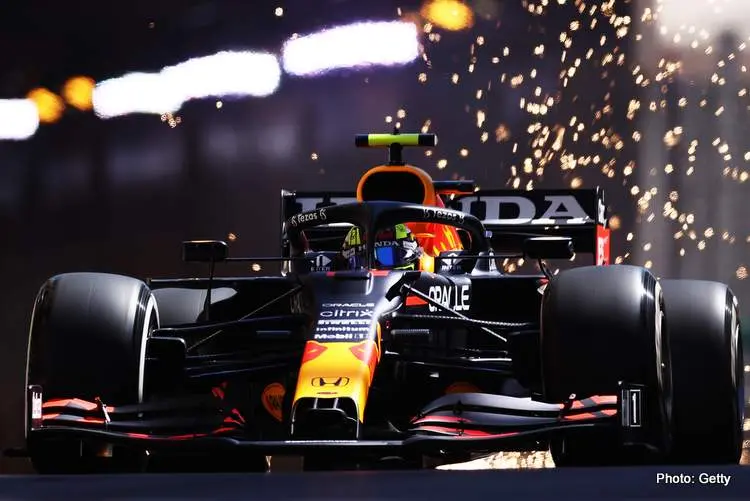 sergio perez monaco grand prix fp2