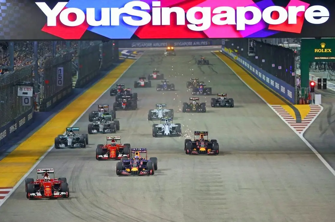 singapore f1 start 2015