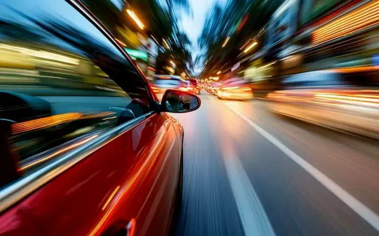 speed driving fast
