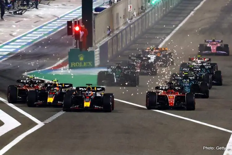 start 2023 bahrain grand prix f1