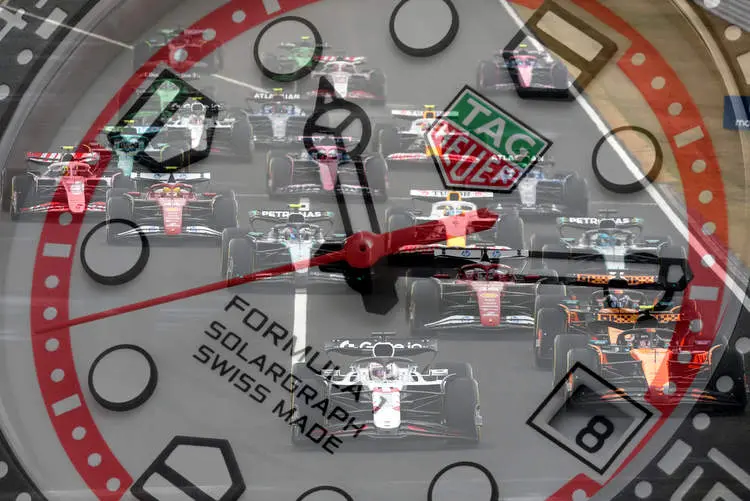 tag heuer clock