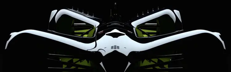 the concept design for the roborace car