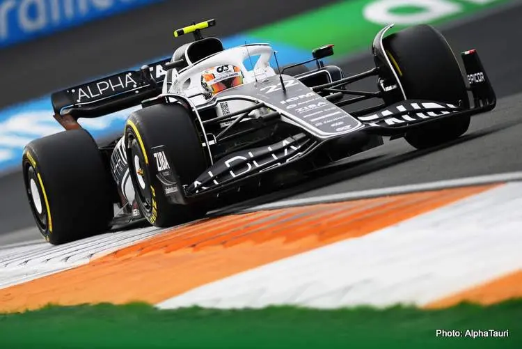 tsunoda zandvoort 2022