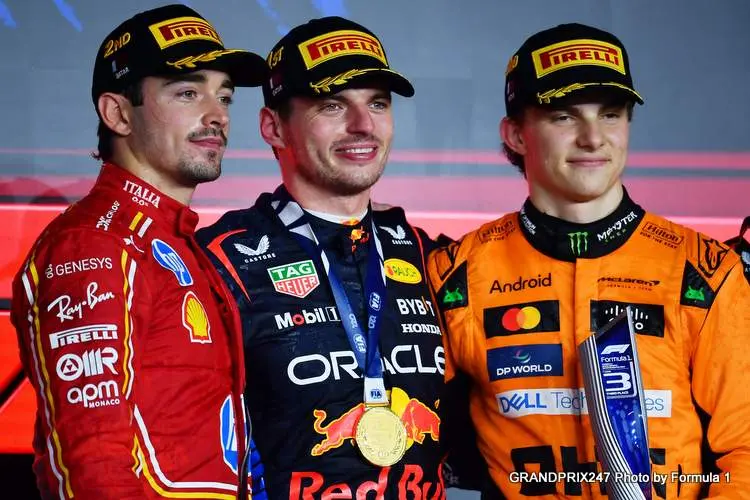 verstappen leclerc piastri qatar 2024