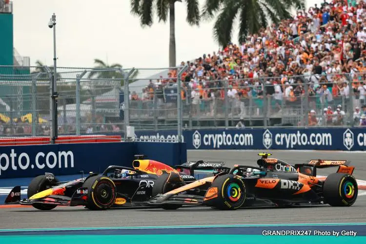 verstappen norris miami 2 2025