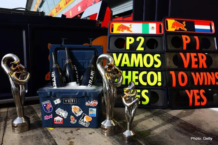verstappen perez trophies monza 2023