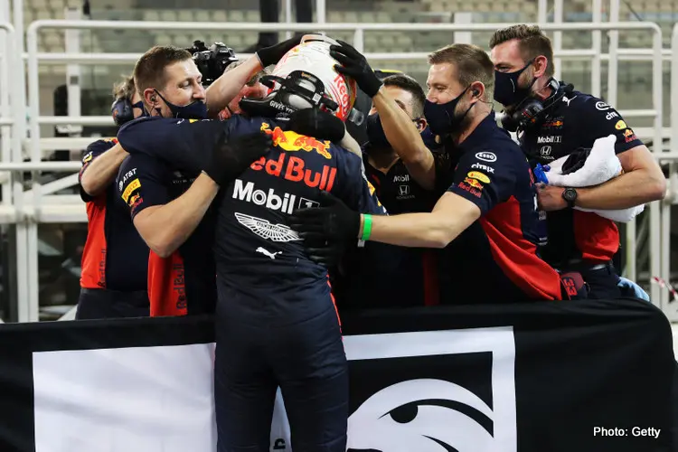 verstappenabupolecelebration