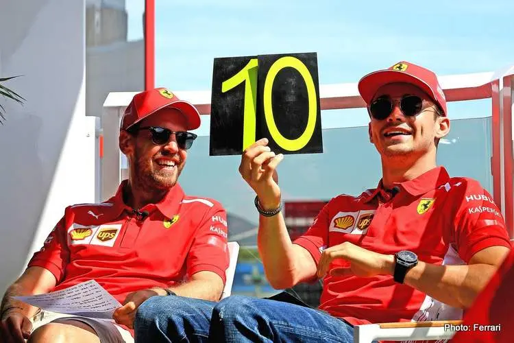 vettel leclerc