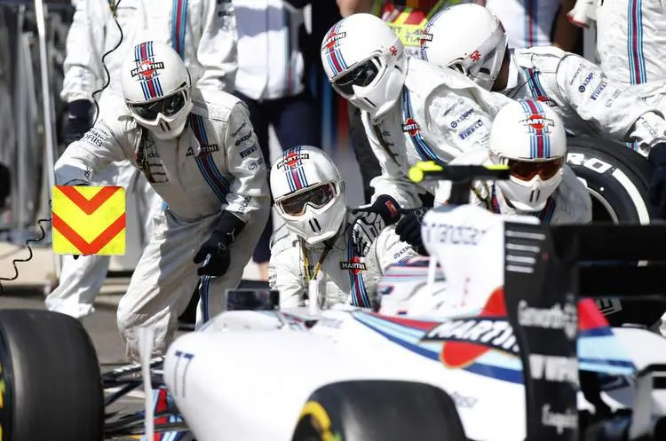 williams pitstop crew