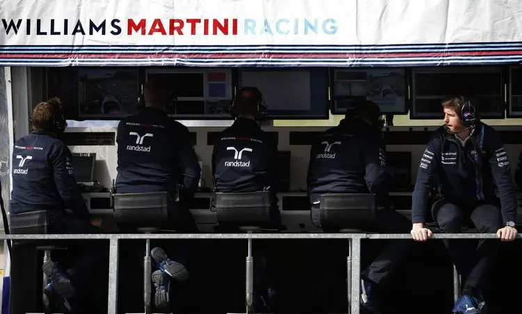 williams pitwall 2014