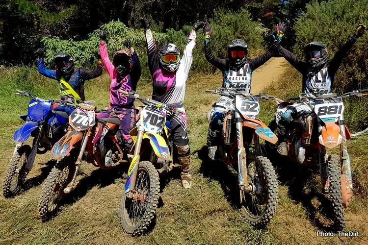 women dirt bike riders