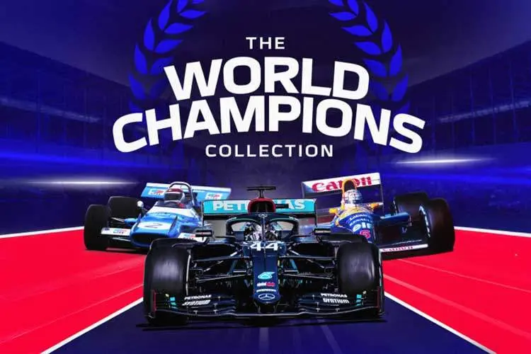world champions collection landing page panel