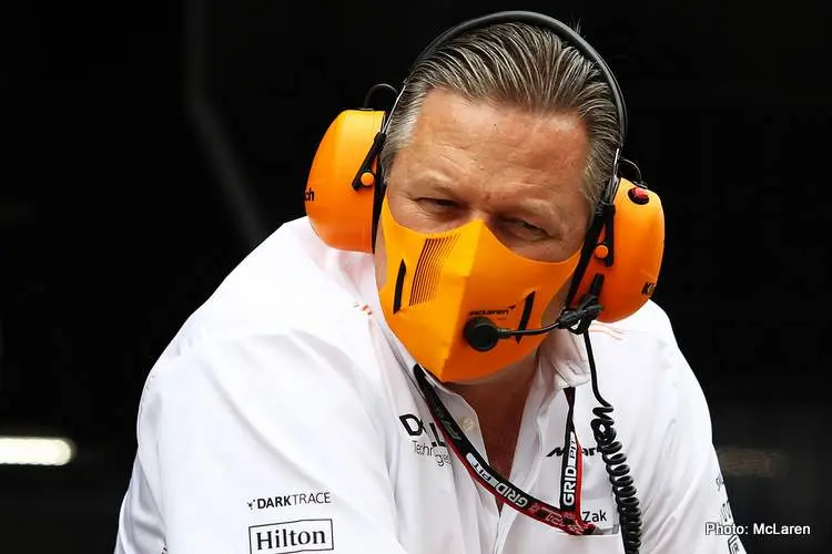 zak brown covid 19
