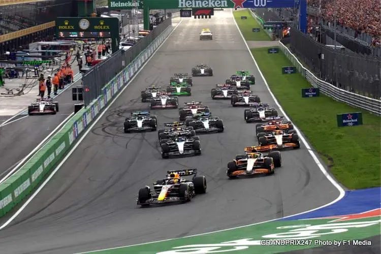 zandvoort race start 2024