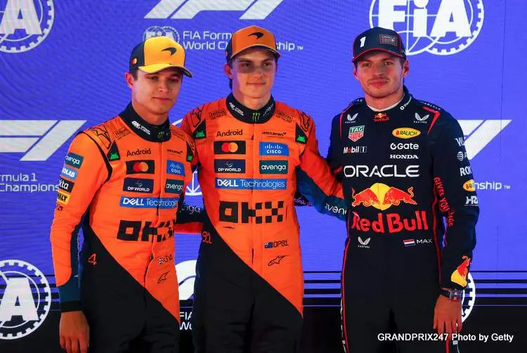 piastri norris verstappen qatar 2025